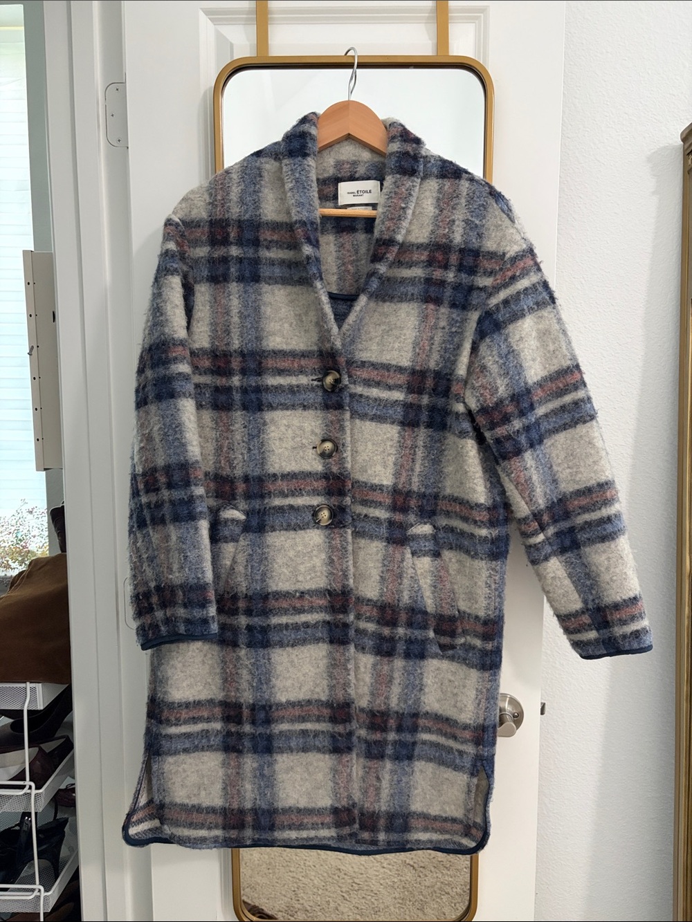 XS Isabel Marant Etoile wool blend coat